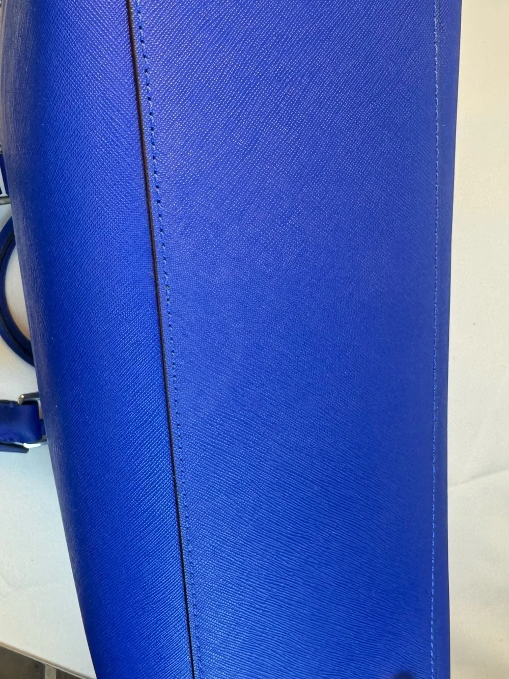 Michael Kors Electric Blue Saffiano Leather Tote - Picture 7 of 10